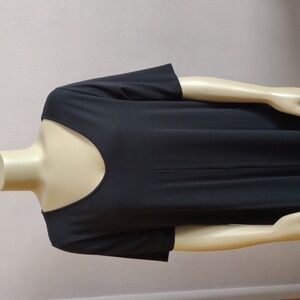 JJill Wearever Collection black Knit Dress